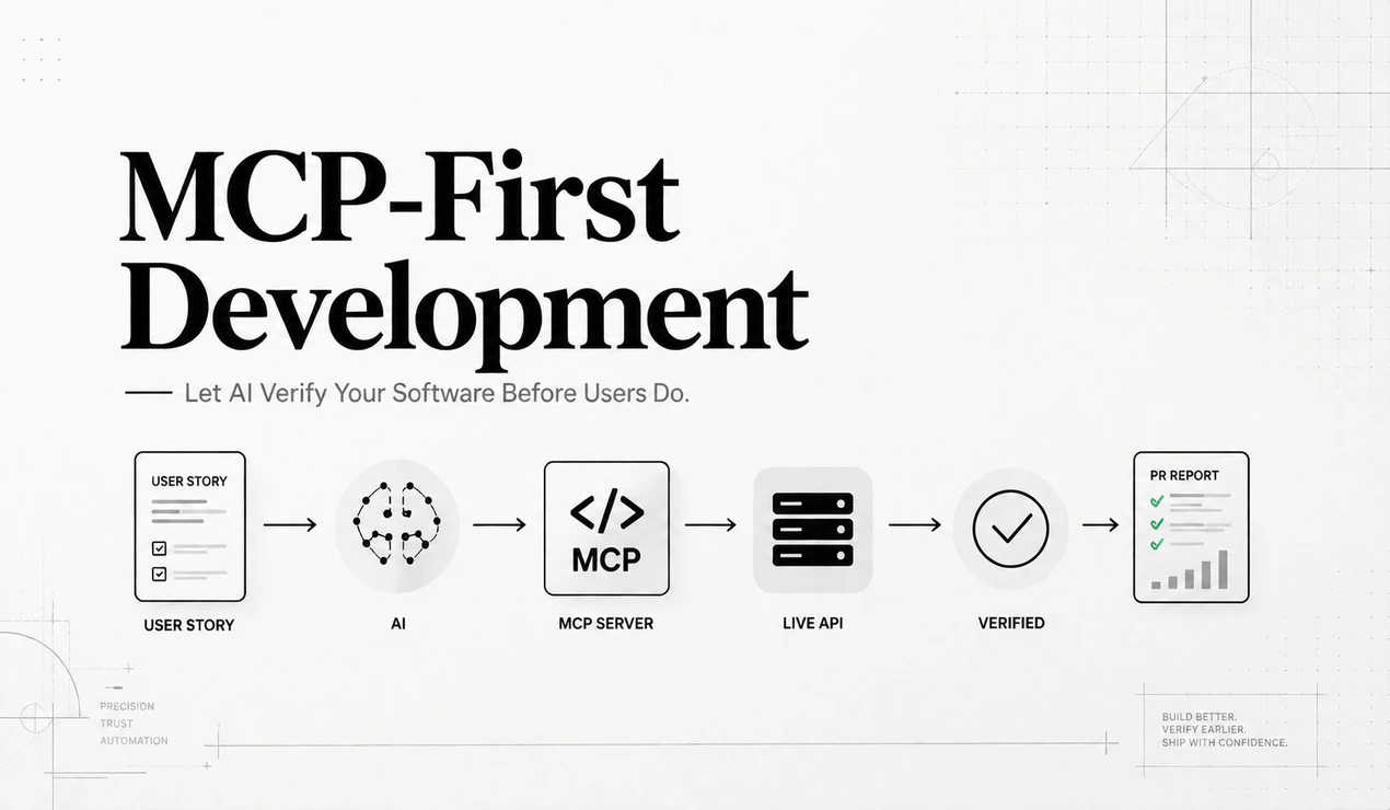 MCP-First Development: Letting AI Write, Run, and Maintain Your Tests